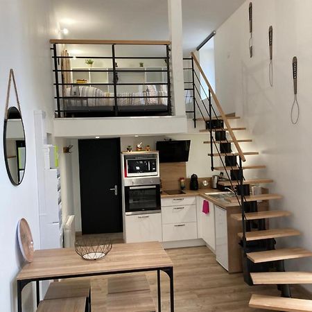 Appartement Au Coeur D'Espalion La Cabane Du Lot Bagian luar foto