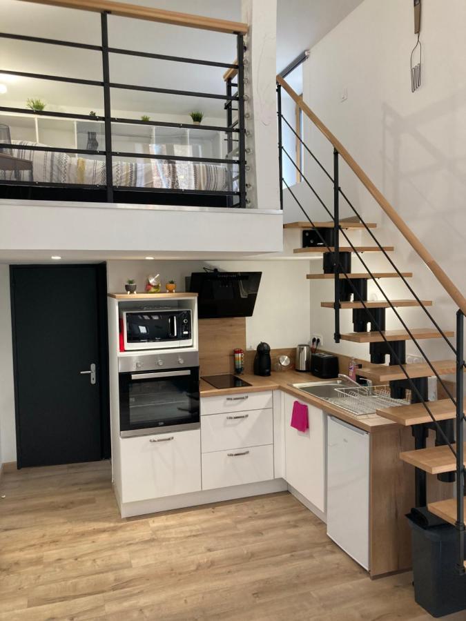 Appartement Au Coeur D'Espalion La Cabane Du Lot Bagian luar foto